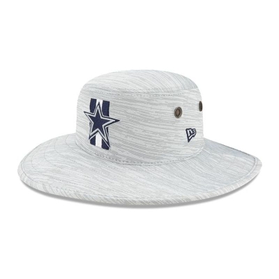 Sapca New Era Dallas Cowboys NFL Official NFL Training Panama Bucket Hat - Albastri